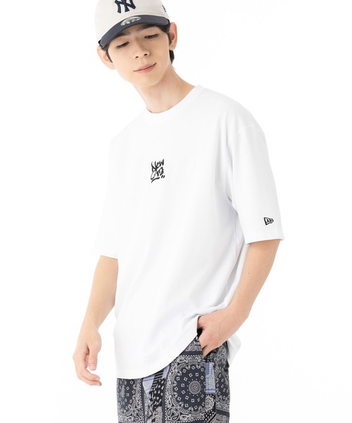 NEW ERA（ニューエラ）の「ニューエラ 半袖Tシャツ オーバーサイズ（Tシャツ/カットソー・メンズ・ブラック/ホワイト・XXL/XL/L/M/S）」の6枚目の写真