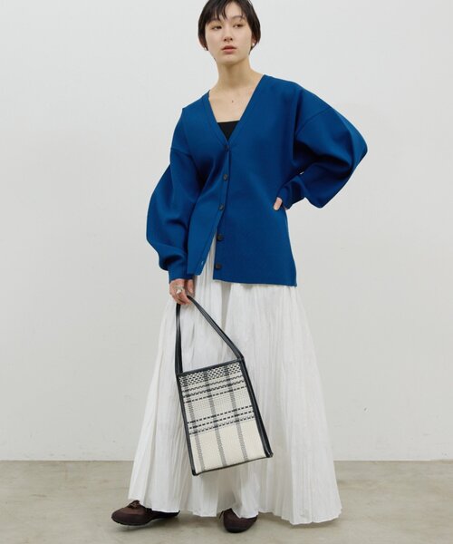 GALLARDAGALANTE（ガリャルダガランテ）の「【2.718】トリミングトート S（トートバッグ・レディース・ブラック/ベージュ・FREE）」の6枚目の写真