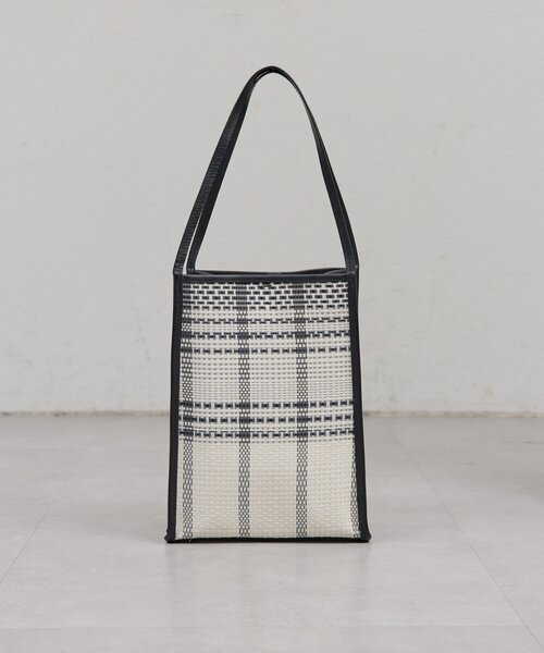 GALLARDAGALANTE（ガリャルダガランテ）の「【2.718】トリミングトート S（トートバッグ・レディース・ブラック/ベージュ・FREE）」の7枚目の写真