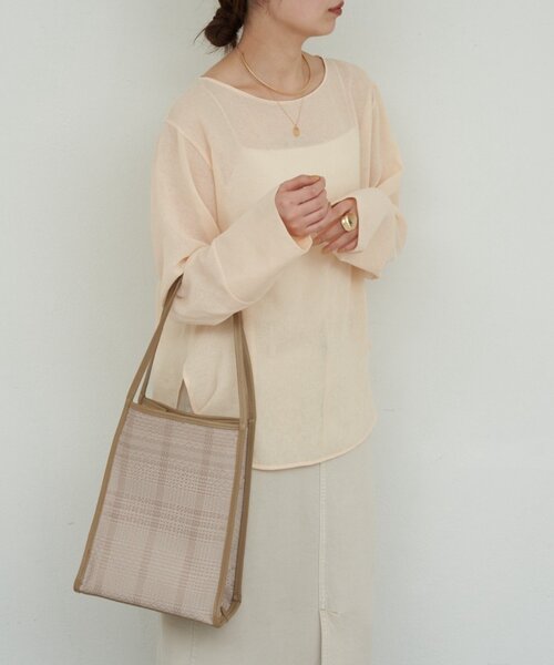 GALLARDAGALANTE（ガリャルダガランテ）の「【2.718】トリミングトート S（トートバッグ・レディース・ブラック/ベージュ・FREE）」の11枚目の写真