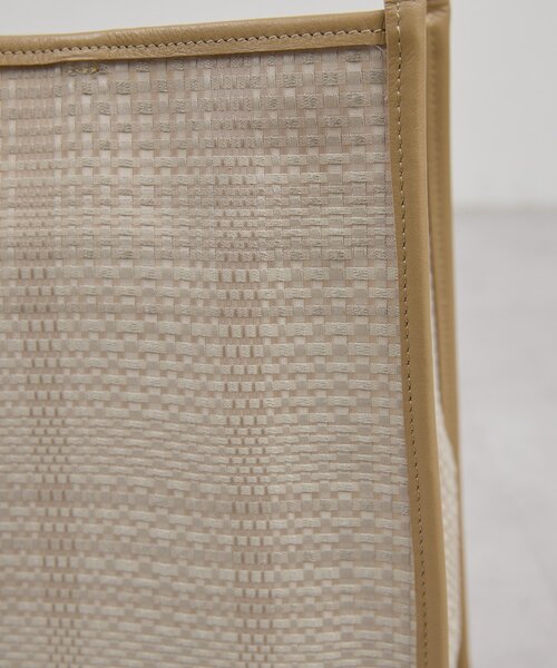 GALLARDAGALANTE（ガリャルダガランテ）の「【2.718】トリミングトート S（トートバッグ・レディース・ブラック/ベージュ・FREE）」の18枚目の写真