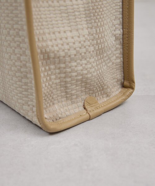 GALLARDAGALANTE（ガリャルダガランテ）の「【2.718】トリミングトート S（トートバッグ・レディース・ブラック/ベージュ・FREE）」の19枚目の写真