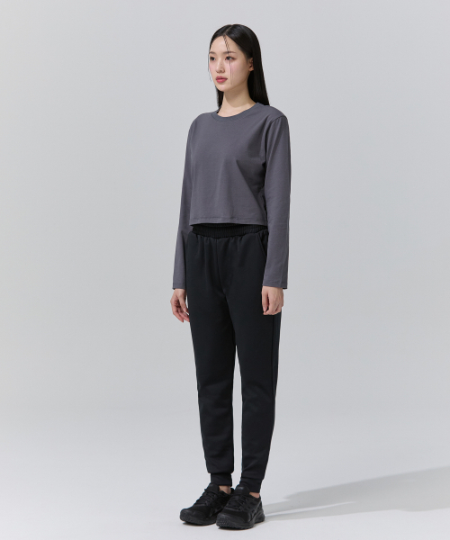 BLACK MONSTER FIT(ブラックモンスターフィット)の「エアクッション起毛ジョガーパンツ (ブラック) / BM220820(スウェットパンツ・レディース・ブラック・X-LARGE/XX-LARGE/SMALL/MEDIUM/LARGE)」の8枚目の写真