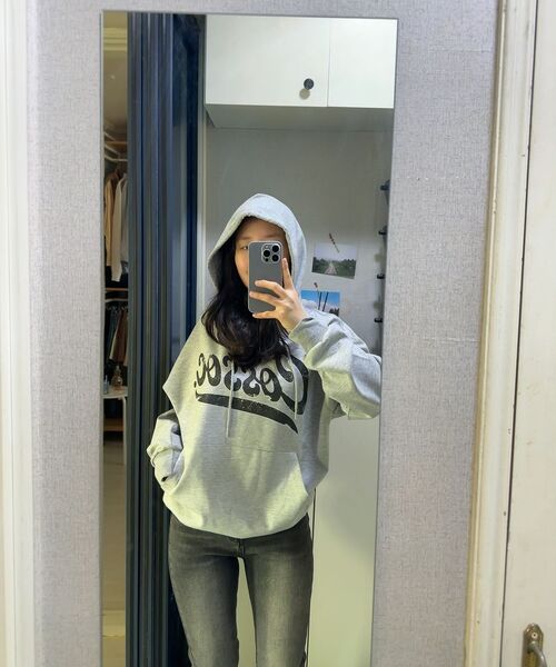 COSO（コソ）の「CCエッセンシャルフードパーカー（グレー）（パーカー・レディース・その他・MEDIUM/LARGE）」の10枚目の写真