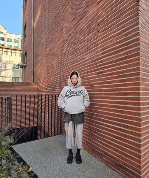 COSO（コソ）の「CCエッセンシャルフードパーカー（グレー）（パーカー・レディース・その他・MEDIUM/LARGE）」の11枚目の写真