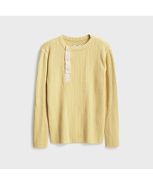 POTTERY（ポッタリー）の「Wool Blend Ribbed Henryneck Knit - 3 Color（ニット/セーター）」
