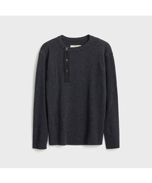 POTTERY（ポッタリー）の「Wool Blend Ribbed Henryneck Knit - 3 Color（ニット/セーター）」