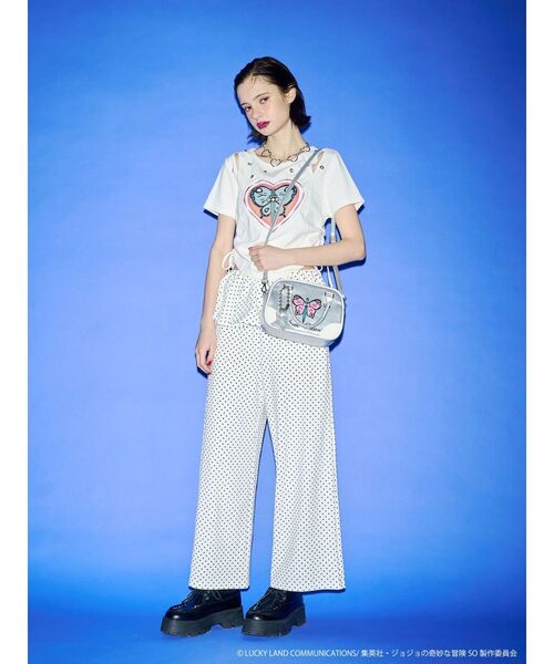 jouetie（ジュエティ）の「【アニメ『ジョジョの奇妙な冒険 ストーンオーシャン』×jouetie】ミニボストンBAG（ボストンバッグ・レディース・ブラック/シルバー・FREE）」の10枚目の写真