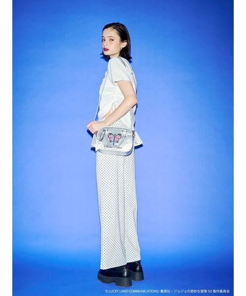 jouetie（ジュエティ）の「【アニメ『ジョジョの奇妙な冒険 ストーンオーシャン』×jouetie】ミニボストンBAG（ボストンバッグ・レディース・ブラック/シルバー・FREE）」の11枚目の写真