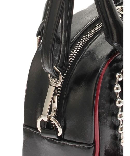 jouetie（ジュエティ）の「【アニメ『ジョジョの奇妙な冒険 ストーンオーシャン』×jouetie】ミニボストンBAG（ボストンバッグ・レディース・ブラック/シルバー・FREE）」の19枚目の写真