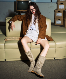 CUSTOMADE WOMAN（カスタメイドウーマン）の「エンビバックルストラップミドルブーツ2.5cm (CW0102SKB)（ブーツ）」