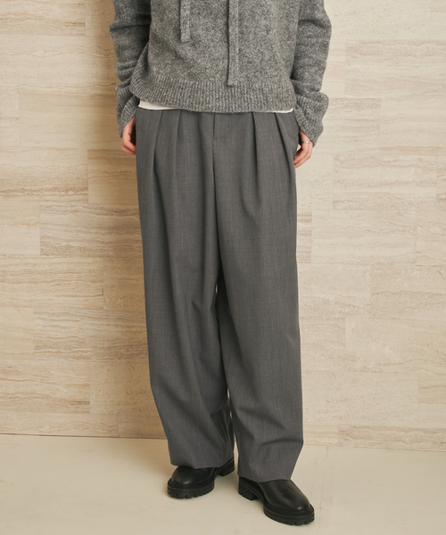 plage（プラージュ）の「LOOSE EASY SLAX パンツ（その他パンツ・レディース・ホワイト/チャコールグレー・38/36/34）」の17枚目の写真