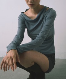 kiehtova | 【kiehtova】ONE SHOULDER DRAPE TOPS/ワンショルダードレープトップス KTWR52(Tシャツ/カットソー)