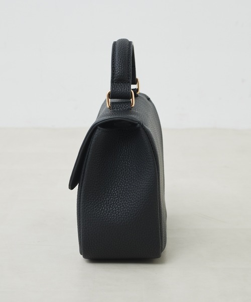PUAL CE CIN(ピュアルセシン)の「チェーンショルダー2WAYバッグ(ショルダーバッグ・レディース・ブラック・FREE)」の4枚目の写真