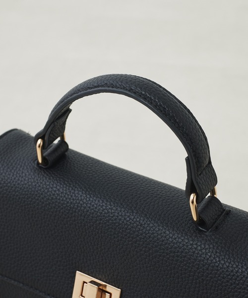 PUAL CE CIN(ピュアルセシン)の「チェーンショルダー2WAYバッグ(ショルダーバッグ・レディース・ブラック・FREE)」の6枚目の写真