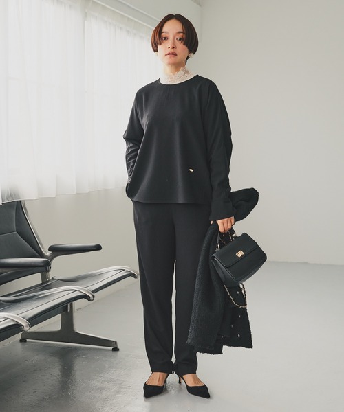 PUAL CE CIN(ピュアルセシン)の「チェーンショルダー2WAYバッグ(ショルダーバッグ・レディース・ブラック・FREE)」の12枚目の写真