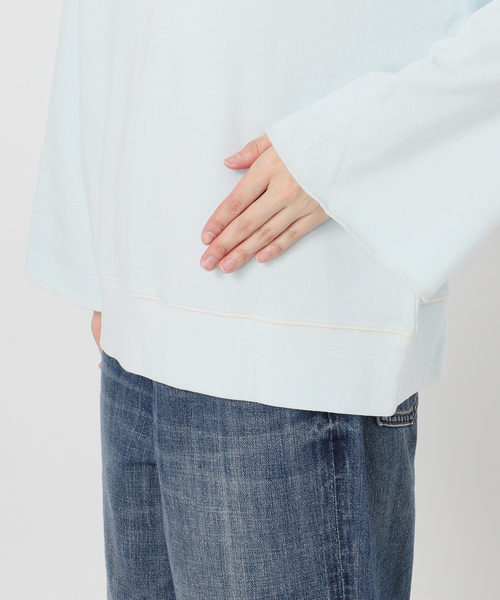 Spick & Span(スピックアンドスパン)の「《新色有り / 追加》SCREEN STARS/スクリーンスターズ 別注カットオフプルオーバー(スウェット・レディース・グレー/サックスブルー・FREE)」の22枚目の写真
