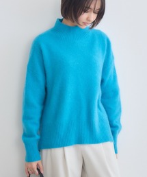 【KATHARINE ROSS】12Gラクーン混ハイネックニット