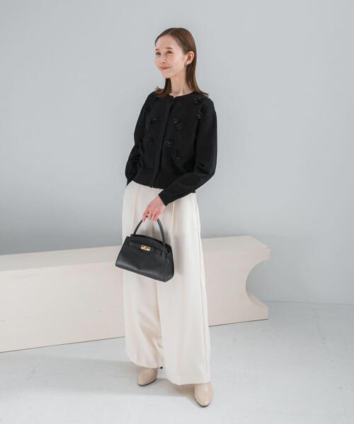 セール】フラワーモチーフカーディガン（カーディガン/ボレロ）｜URBAN