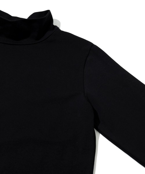 go slow caravan(ゴースローキャラバン)の「GENTIL/ジャンティー 袖切替 ハイネックインナー(Tシャツ/カットソー・レディース・レッド/グレー/ブラック・FREE)」の13枚目の写真