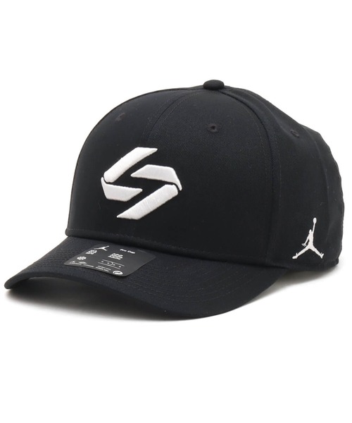 Nike Mロゴ キャップ ブラック/カモフラージュ/ジョーダン JORDAN BRAND RISE CAP LUKA DONCIC / ジョーダン ブランド ライズ