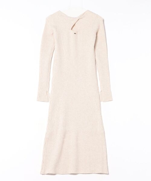 LUDICRUM（ルーディクルム）の「Backtwist semiflare onepiece（ワンピース・レディース・ブラウン/ベージュ/チャコールグレー・S/M）」の17枚目の写真