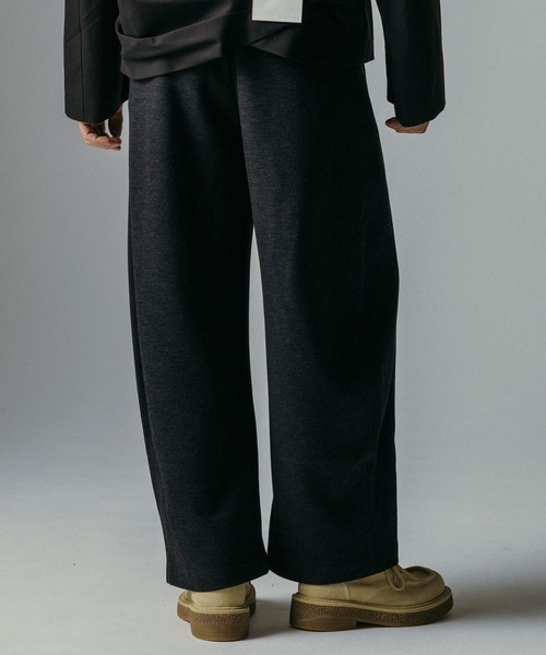 CIRCLEE(サークリー)の「CIRCLEE(サークリー)リラックスワイドパンツ(その他パンツ・メンズ・ブラック/グレー・M)」の4枚目の写真
