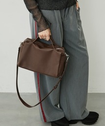 uyu.（ウユ）の「2WAY ミニボストンショルダー/ハンドバッグ（ショルダーバッグ）」