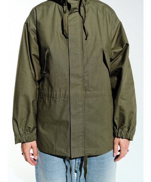 POP TRADING COMPANY（ポップトレーディングカンパニー）の「Pop Trading Company/ポップトレーディングカンパニー ミリタリージャケット FISH TALE JACKET（その他アウター・メンズ・グリーン・L/M）」の2枚目の写真