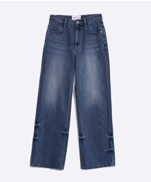 HARDCORE HAPPINESS（ハードコアハピネス）の「WIDE FIT DMG WASHING DENIM（デニムパンツ・レディース・その他・S/M）」の2枚目の写真