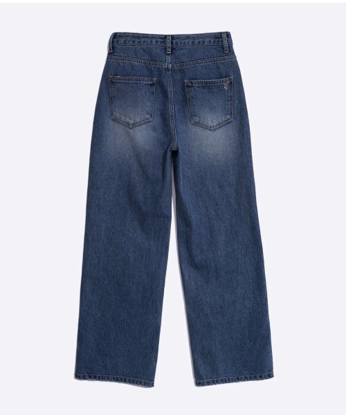 HARDCORE HAPPINESS（ハードコアハピネス）の「WIDE FIT DMG WASHING DENIM（デニムパンツ・レディース・その他・S/M）」の3枚目の写真