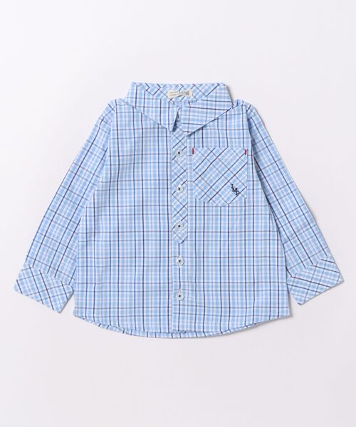 RAGMART（ラグマート）の「シャツ（シャツ/ブラウス・キッズ・ストライプ/チェック/ドット・90cm/95cm）」の3枚目の写真