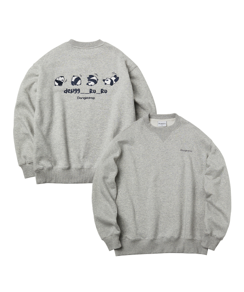 DANGLEDROP(ダングルドロップ)の「ダングルル スウェット メランジグレー(スウェット・メンズ・その他・L/XL)」の4枚目の写真