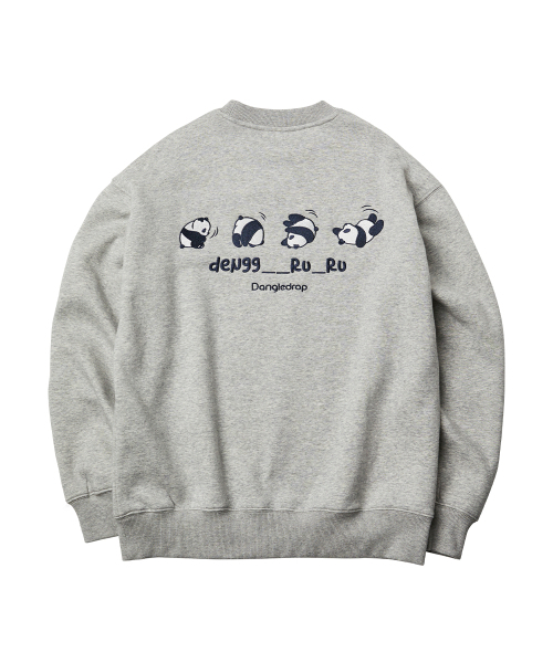 DANGLEDROP(ダングルドロップ)の「ダングルル スウェット メランジグレー(スウェット・メンズ・その他・L/XL)」の3枚目の写真