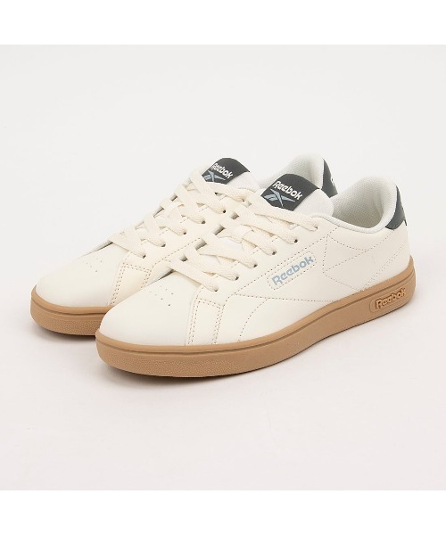 Reebok（リーボック）の「コート クリーン / COURT CLEAN　SA（スニーカー・メンズ・アイボリー・22.5cm/23.0cm/23.5cm/24.5cm/24.0cm/25.0cm/25.5cm/26.0cm/26.5cm/27.0cm/27.5cm/28.0cm/28.5cm/29.0cm/30.0cm）」の2枚目の写真