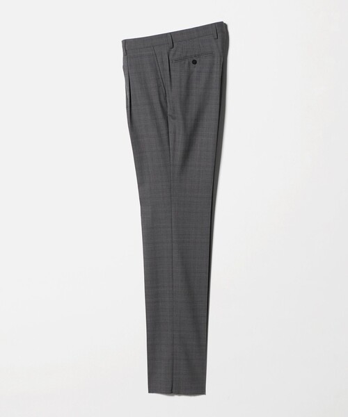 green label relaxing(グリーンレーベルリラクシング)の「REDA グレンチェック HX 1プリーツ スーツパンツ(スーツパンツ・メンズ・ネイビー/グレー系・72/80/76/88/92/84)」の8枚目の写真
