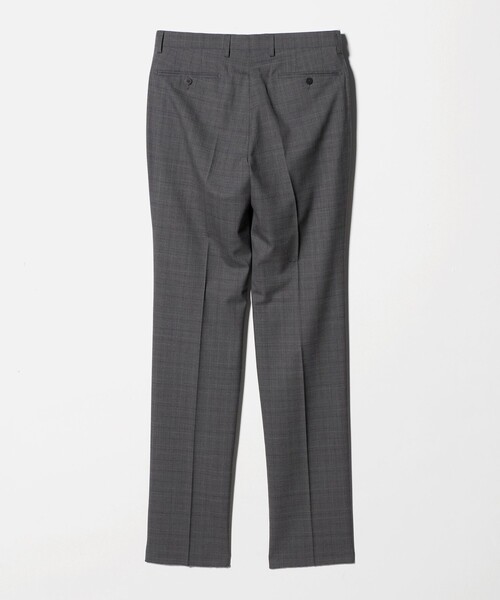green label relaxing(グリーンレーベルリラクシング)の「REDA グレンチェック HX 1プリーツ スーツパンツ(スーツパンツ・メンズ・ネイビー/グレー系・72/80/76/88/92/84)」の10枚目の写真