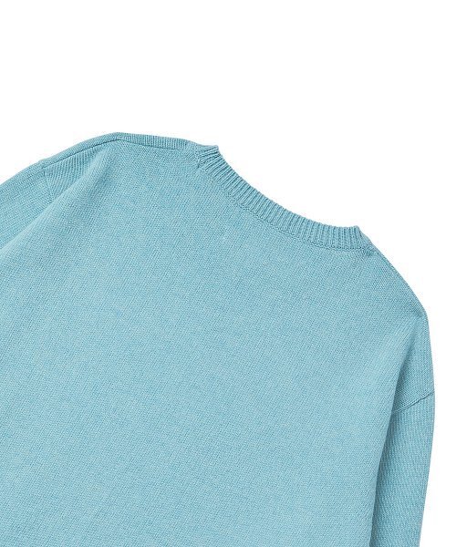Beyond Closet（-）の「[コレクションライン] プレイドッグオーバーサイズジャカードニットプルオーバースカイブルー（ニット/セーター・レディース・その他・MEDIUM/SMALL）」の4枚目の写真