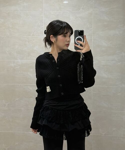 ROSEFRANTZ（ロゼフランツ）の「CanCan Ribbon Mini Skirt [Black]（スカート・レディース・その他・FREE）」の5枚目の写真