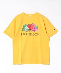 FRUIT OF THE LOOM（フルーツオブザルーム）の「【ST】【FRUIT OF THE LOOM】プリント製品染め S/S Tシャツ（Tシャツ/カットソー）」