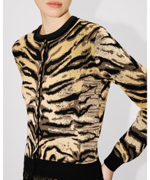 KENZO | 'KENZO Tiger' カーディガン イン ミックス コットン & ウール(カーディガン/ボレロ)