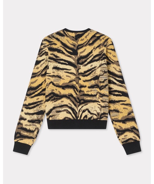 KENZO（ケンゾー）の「'KENZO Tiger' カーディガン イン ミックス コットン & ウール（カーディガン/ボレロ・レディース・イエロー系その他・SMALL）」の8枚目の写真