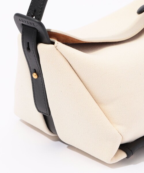 TOMORROWLAND （トゥモローランド）の「ADVENE MINI AGE コットンキャンバス バッグ（ハンドバッグ・レディース・ホワイト系その他・FREE）」の8枚目の写真