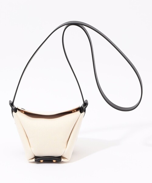 TOMORROWLAND （トゥモローランド）の「ADVENE MINI AGE コットンキャンバス バッグ（ハンドバッグ・レディース・ホワイト系その他・FREE）」の10枚目の写真