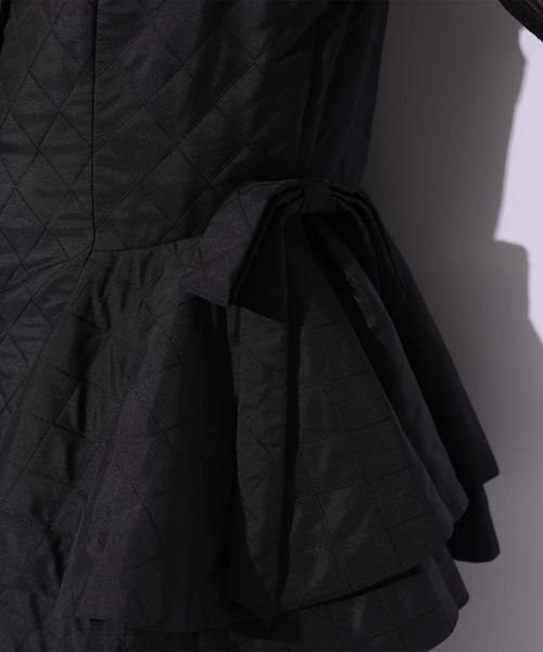 Rirandture（リランドチュール）の「ラッフルティアードベスト（シャツ/ブラウス・レディース・ブラック/ベージュ・2/1）」の14枚目の写真