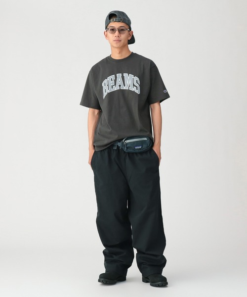 Champion(チャンピオン)の「【別注】Champion / Beams Logo T-shirt(Tシャツ/カットソー・メンズ・ホワイト/ブラック系その他/ヘザーグレー・M/S/XL/L)」の21枚目の写真