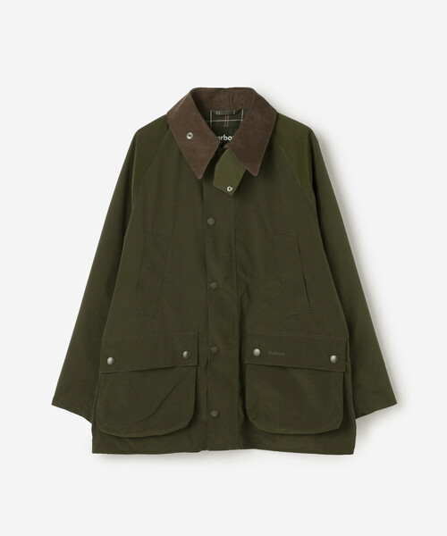Barbour（バブアー）の「Barbour |〈別注〉BEDALE（オーバーサイズ フィット）MEN（カバーオール・メンズ・オリーブ/ブラック/ブルー・XL/M/L）」の2枚目の写真