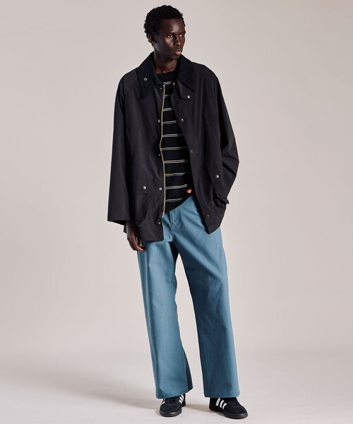 Barbour（バブアー）の「Barbour |〈別注〉BEDALE（オーバーサイズ フィット）MEN（カバーオール・メンズ・オリーブ/ブラック/ブルー・XL/M/L）」の21枚目の写真