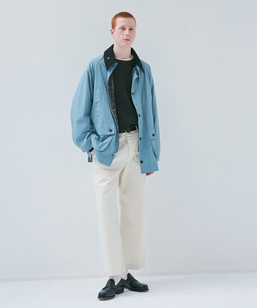 Barbour（バブアー）の「Barbour |〈別注〉BEDALE（オーバーサイズ フィット）MEN（カバーオール・メンズ・オリーブ/ブラック/ブルー・XL/M/L）」の3枚目の写真