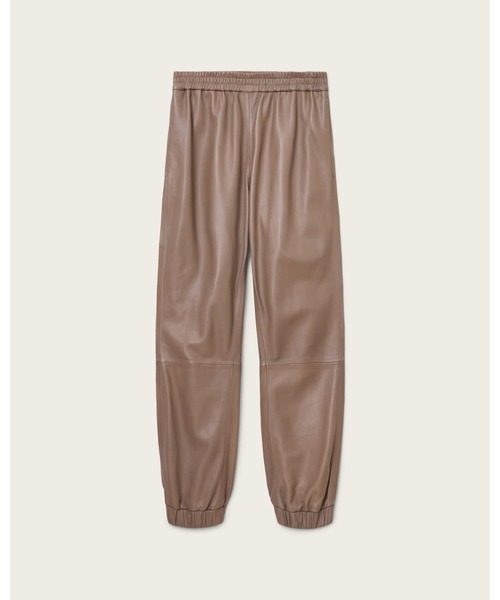 ALLSAINTS(オールセインツ)の「JEN LEATHER JOGGERS | JEN レザー ジョガー(その他パンツ・レディース・ブラウン系その他・6/8/10/4)」の7枚目の写真